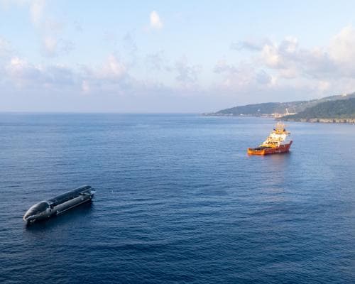 When a Starship Came to Christmas Island