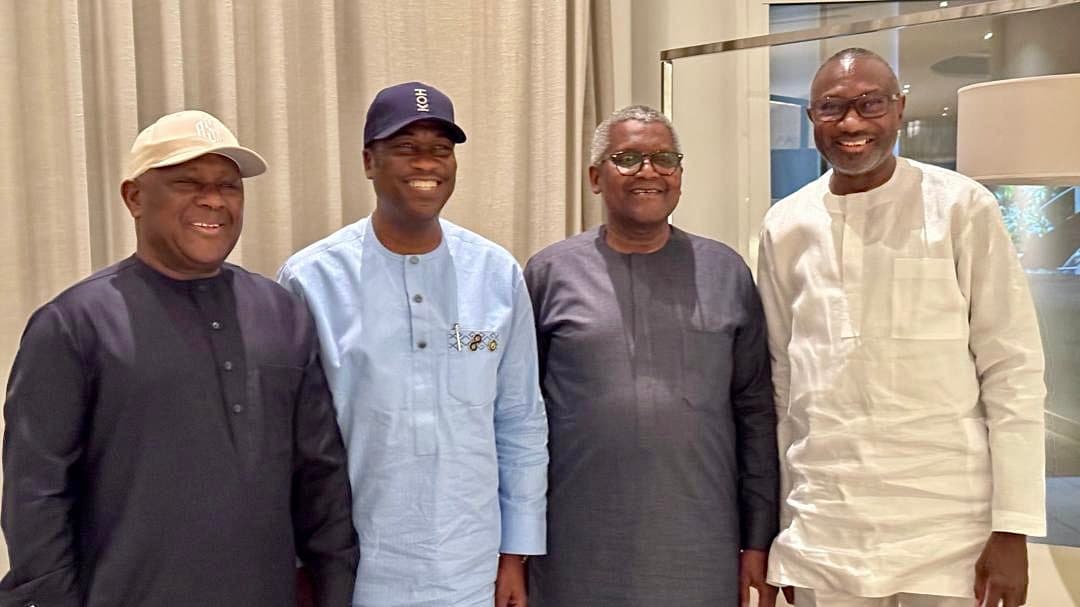 Femi Otedola Ties His Name to Lagos Politics, Recalling a Bunk Bed With Hamzat 49 Years On