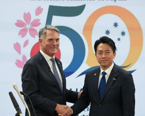 Japan's Defence Chief Heads to Canberra: Melon-Gate Fades as Frigate Talks Take Center Stage
