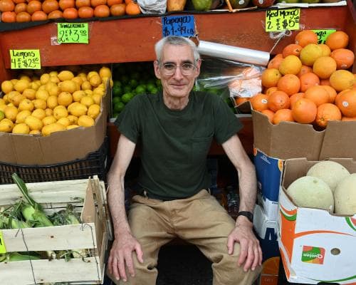 At 71, He Found the Richest Work of His Life: Stocking Broccoli and Dandelion Greens