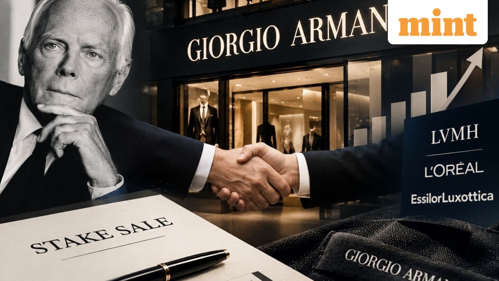 Armani's Heirs Face 18-Month Deadline to Sell 15% Stake, With LVMH, L'Oréal and EssilorLuxottica in the Frame